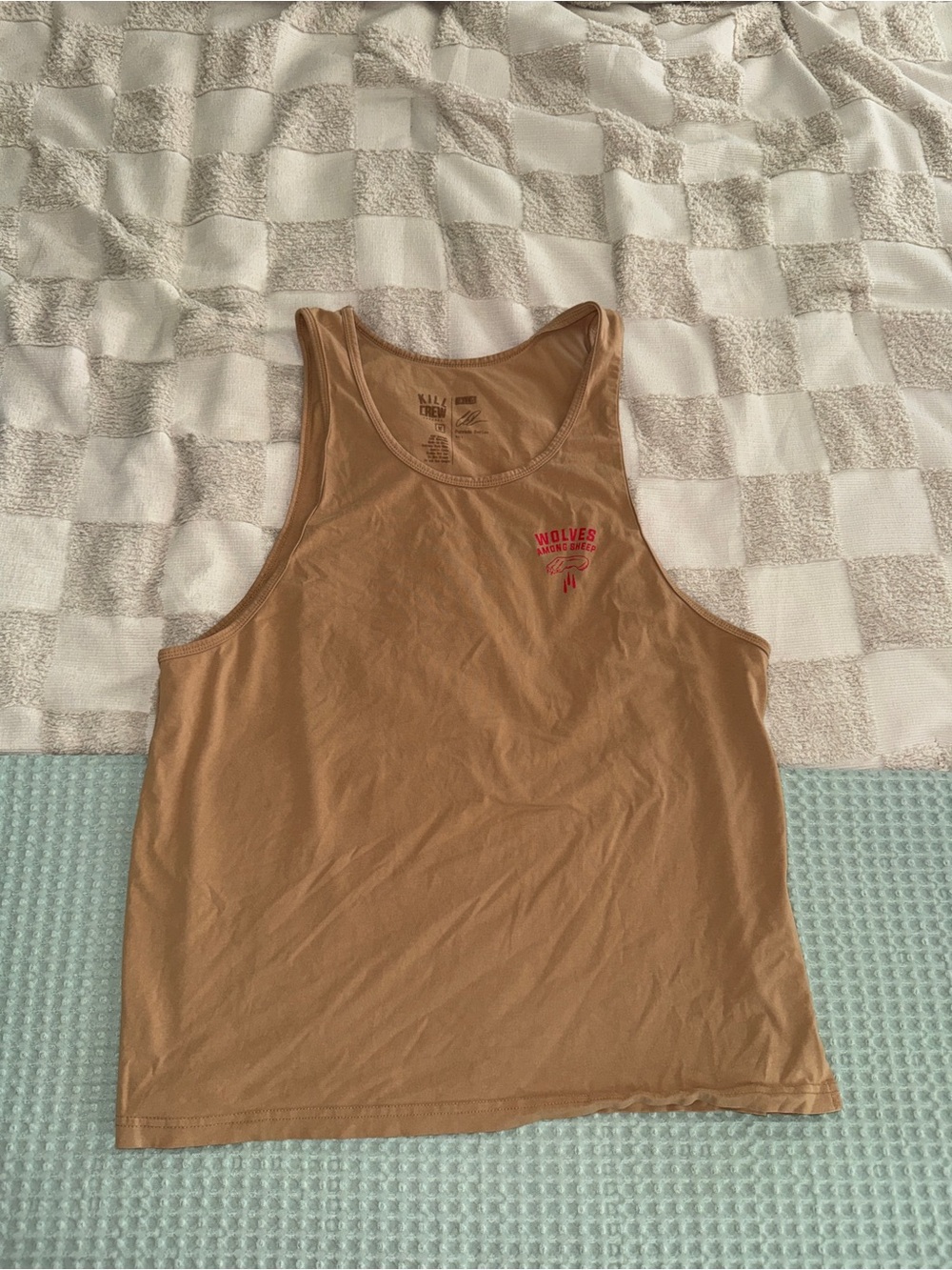 Kill Crew "Wolves Among Sheep" tank top size M